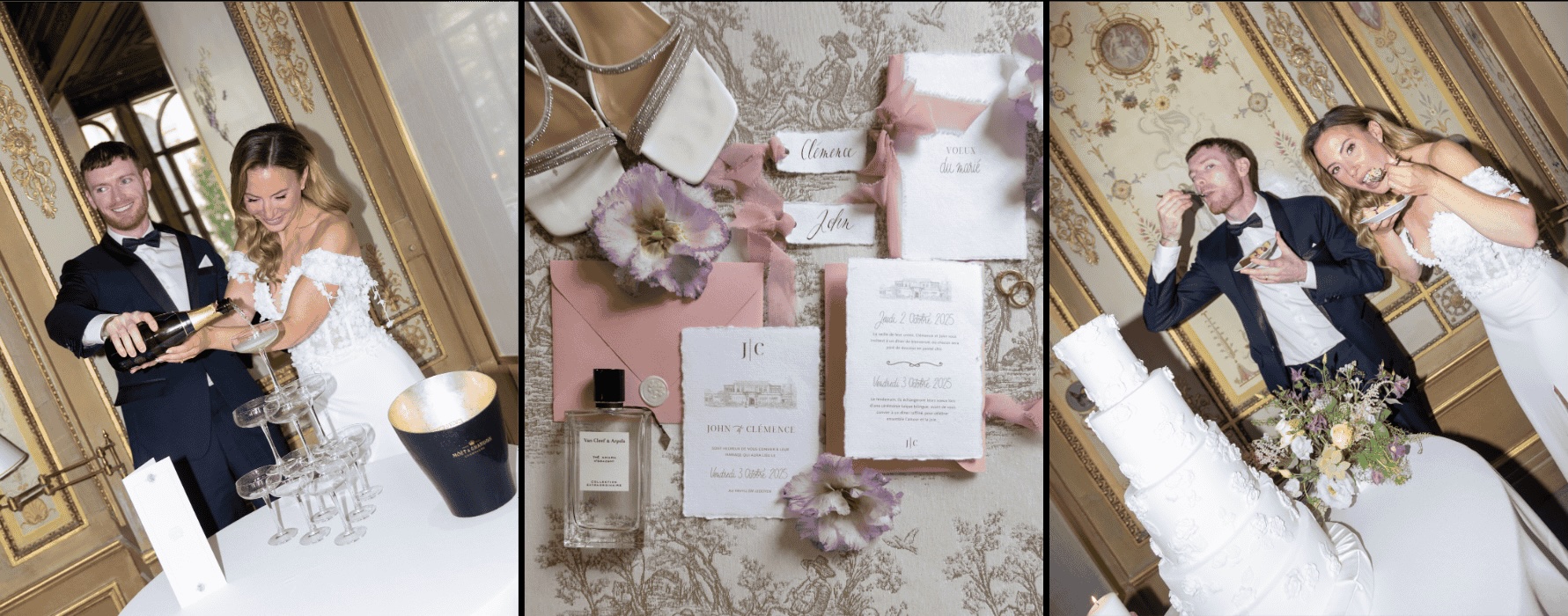 Mariage d'exception orchestré par Caroline